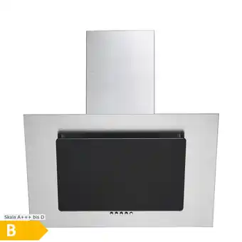 Netto Marken-Discount respekta Schräghaube 60 cm Edelstahl/Schw. CH 2060 SBM Angebot