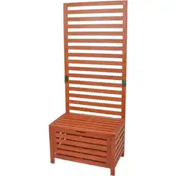 Netto Marken-Discount Sichtschutz Gartenbank Truhe Garten Bank Sitzbank Balkon Sichtschutz Staufach Angebot