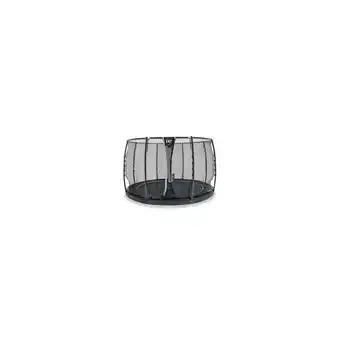 Netto Marken-Discount EXIT Dynamic Groundlevel ø366cm + Sicherheitsnetz Deluxe – Schwarz Angebot