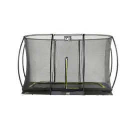 Netto Marken-Discount EXIT Silhouette Ground + Sicherheitsnetz Rechteckig 244x366 (8x12ft) Schwarz Angebot