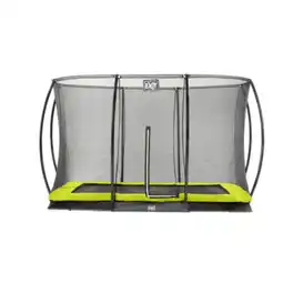 Netto Marken-Discount EXIT Silhouette Ground + Sicherheitsnetz Rechteckig 244x366 (8x12ft) Lime Angebot