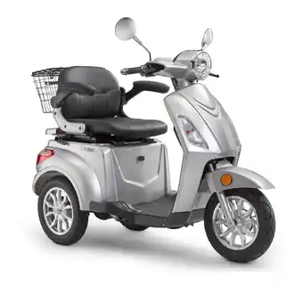 Netto Marken-Discount Luxxon E-Dreirad E3800 20 km/h (Mofa-Klasse) silber Angebot