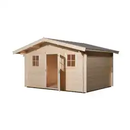 Netto Marken-Discount Weka Gartenhaus 138, 45mm, mit 60cm Vordach Angebot