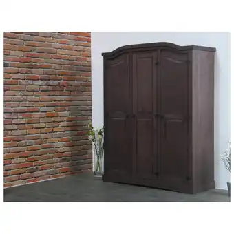 Netto Marken-Discount 3 türiger Kiefer Kleiderschrank New Mexiko Mexico Schlafzimmer-Schrank kolonial Angebot