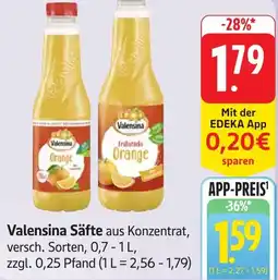 Gebauer's Valensina Säfte Angebot