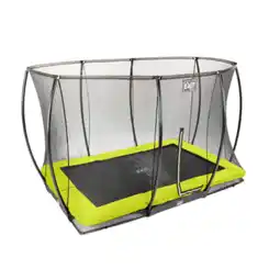 Netto Marken-Discount EXIT Silhouette Ground + Sicherheitsnetz Rechteckig 214x305 (7x10ft) Lime Angebot