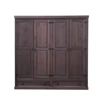 Netto Marken-Discount 4tr Kleiderschrank New Mexiko (B)194 x (H)195,5 x (T)58cm Angebot