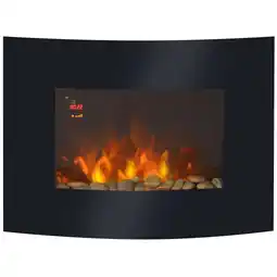 Netto Marken-Discount HOMCOM Elektrokamin Metall, Sicherheitsglas Angebot