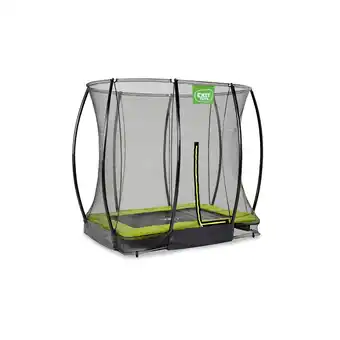 Netto Marken-Discount EXIT Silhouette Ground + Sicherheitsnetz Rechteckig 153x214 (5x7ft) Lime Angebot