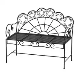 Netto Marken-Discount Outsunny Bank Metall Angebot