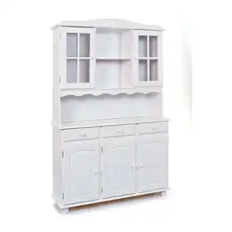 Netto Marken-Discount Inter Link Buffetschrank Siena 5 Türen und 3 Schubladen - versch. Ausführungen - Weiss Angebot