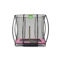 Netto Marken-Discount EXIT Silhouette Ground + Sicherheitsnetz Rechteckig 153x214 (5x7ft) Rosa Angebot
