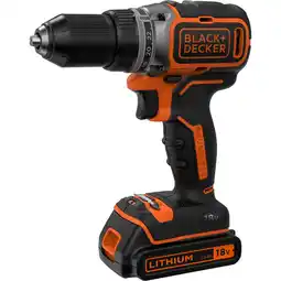 Netto Marken-Discount BLACK+DECKER Bohrschrauber Akku-Bohrschrauber BL186K, 18Volt Angebot