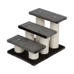 Netto Marken-Discount PawHut Tiertreppe Treppe aus Spanplatten , mit Plüsch bezogen Angebot