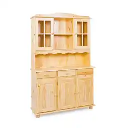 Netto Marken-Discount Inter Link Buffetschrank Siena 5 Türen und 3 Schubladen - versch. Ausführungen - Natur Angebot