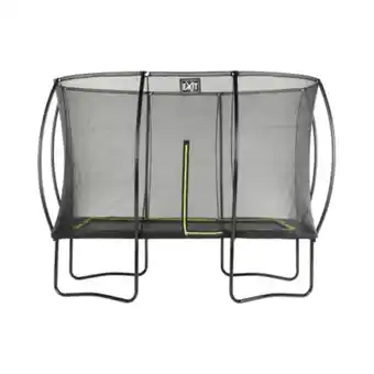 Netto Marken-Discount EXIT Silhouette Rechteckig 214x305cm (7x10ft) + Sicherheitsnetz Schwarz Angebot
