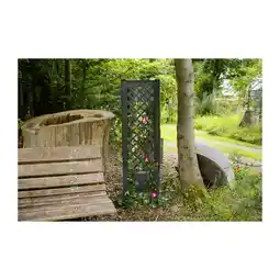 Netto Marken-Discount KHW Spalier mit Erdspieß 43 cm, anthrazit Angebot