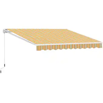 Netto Marken-Discount Outsunny Markise Polyester, Aluminium Angebot