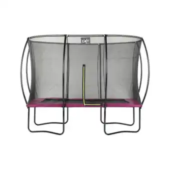 Netto Marken-Discount EXIT Silhouette Rechteckig 244x366cm (8x12ft) + Sicherheitsnetz Rosa Angebot