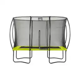 Netto Marken-Discount EXIT Silhouette Rechteckig 214x305cm (7x10ft) + Sicherheitsnetz Lime Grün Angebot