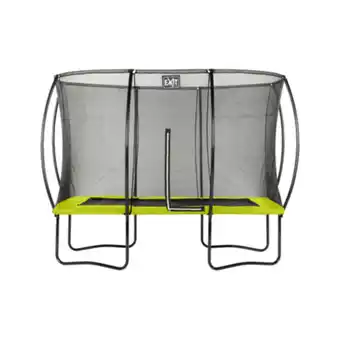 Netto Marken-Discount EXIT Silhouette Rechteckig 214x305cm (7x10ft) + Sicherheitsnetz Lime Grün Angebot
