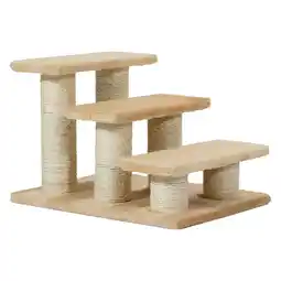 Netto Marken-Discount PawHut Katzentreppe Spanplatte, Plüsch Angebot
