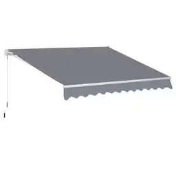Netto Marken-Discount Outsunny Markise Aluminium, Polyester Angebot