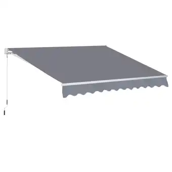 Netto Marken-Discount Outsunny Markise Aluminium, Polyester Angebot