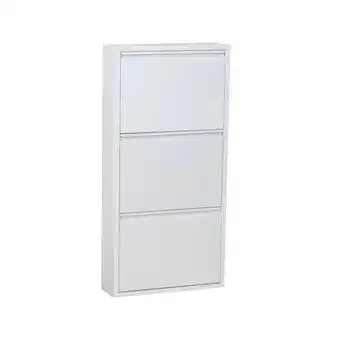 Netto Marken-Discount Schuhschrank Pisa 3 Klappen (B)50 x (H)106 x (T)16cm Angebot