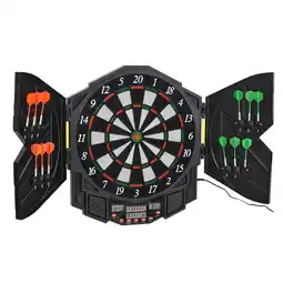 Netto Marken-Discount HOMCOM Elektronische Dartscheibe Kunststoff Angebot