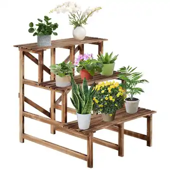 Netto Marken-Discount Outsunny Pflanzenregal Tannenholz Angebot