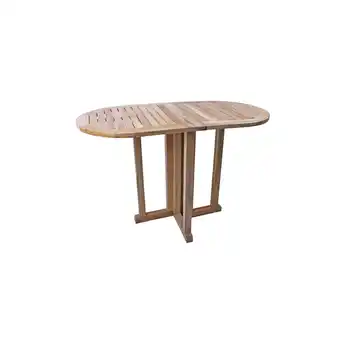 Netto Marken-Discount Garden Pleasure Teak Balkontisch Solo Garten Holz Esstisch Tisch Möbel klappbar Angebot