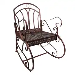 Netto Marken-Discount Outsunny Schaukelstuhl Metall Angebot