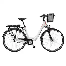 Netto Marken-Discount Telefunken RC657 Multitalent Alu-E-Bike City 28 7-Gang Shimano Nexus weiß Angebot