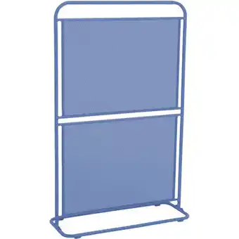 Netto Marken-Discount Metall Balkon Sichtschutz 124x80 Windschutz Larmschutz Garten Terrasse blau Angebot