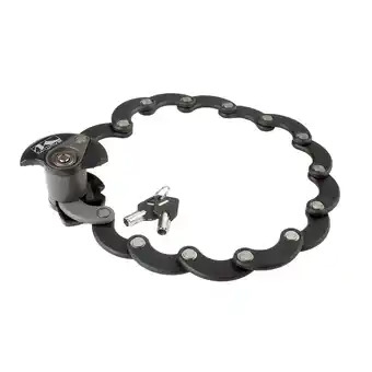 Netto Marken-Discount M-Wave F 600 D Fahrradschloss Faltschloss E Bike Fahrrad mit Schlüssel und Halterung 60 cm Angebot