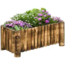 Netto Marken-Discount Outsunny Hochbeet Tannenholz Angebot