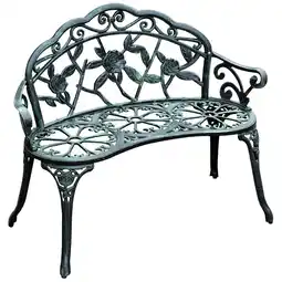 Netto Marken-Discount Outsunny Gartenbank Gussaluminium, Gusseisen Angebot