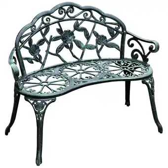 Netto Marken-Discount Outsunny Gartenbank Gussaluminium, Gusseisen Angebot