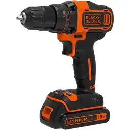 Netto Marken-Discount BLACK+DECKER Bohrschrauber Akku-Bohrschrauber BDCDD186K, 18Volt Angebot