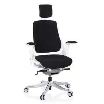 Netto Marken-Discount hjh OFFICE Profi Bürostuhl SPEKTRE Stoff mit Armlehnen (höhenverstellbar) Angebot