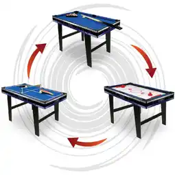 Netto Marken-Discount CARROMCO MULTIFUNKTIONSTISCH GALAXY XL, 3in1 Angebot