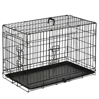 Netto Marken-Discount PawHut Hundekäfig Eisendraht, ABS Angebot