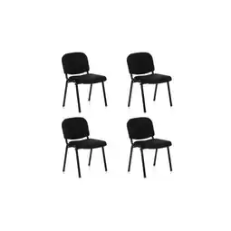 Netto Marken-Discount hjh OFFICE Vierfußstuhl 4er Pack XT 600 Stoff Angebot