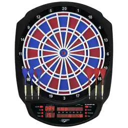 Netto Marken-Discount CARROMCO ELEKTRONIK DARTBOARD STRIKER-401, MIT ADAPTER, 2-LOCH ABSTAND Angebot