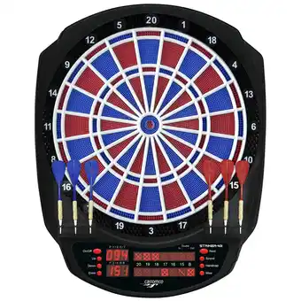 Netto Marken-Discount CARROMCO ELEKTRONIK DARTBOARD STRIKER-401, MIT ADAPTER, 2-LOCH ABSTAND Angebot