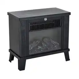 Netto Marken-Discount HOMCOM Kaminofen Metall, Hartglas, ABS Angebot