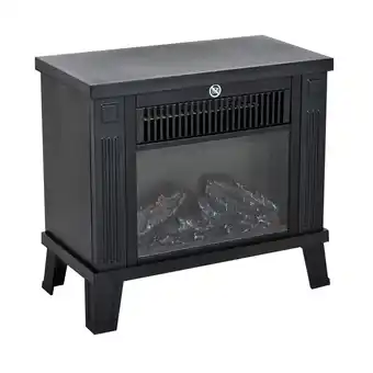 Netto Marken-Discount HOMCOM Kaminofen Metall, Hartglas, ABS Angebot