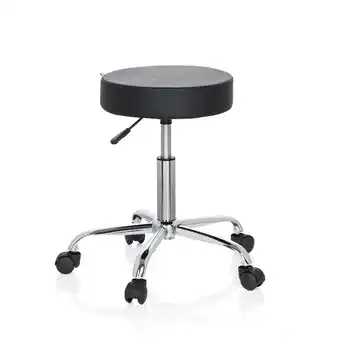 Netto Marken-Discount hjh OFFICE Drehhocker OPERATOR II Kunstleder ohne Armlehnen Angebot