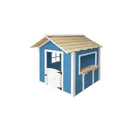 Netto Marken-Discount Home Deluxe Spielhaus Der große Palast blau, ohne Bank Angebot